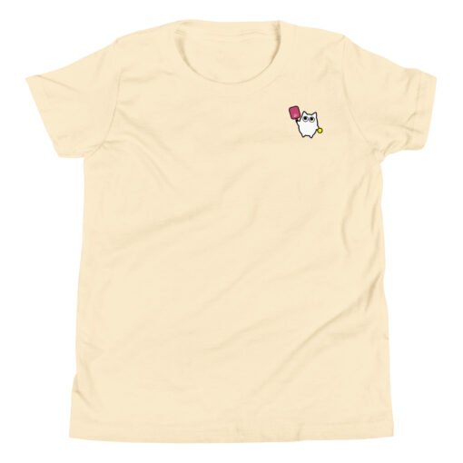 Youth Short Sleeve T-Shirt Little Ghost Pickleball - Image 10