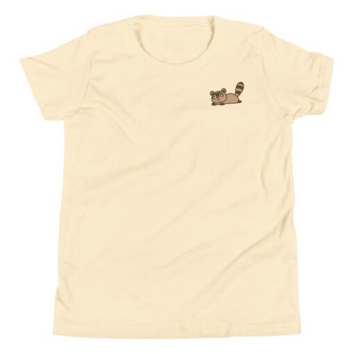 Youth Short Sleeve T-Shirt Raccoon - Image 10