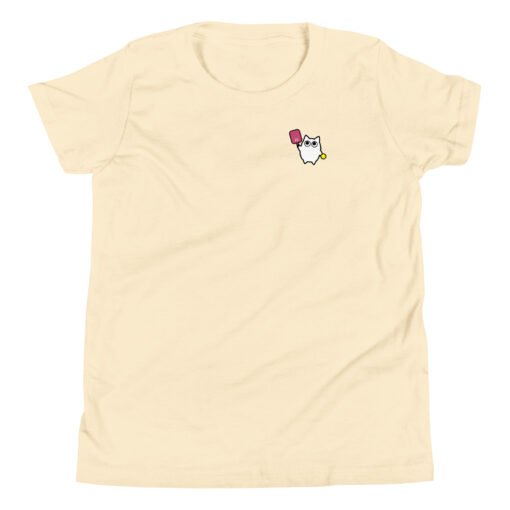 Youth Short Sleeve T-Shirt Little Ghost Pickleball - Image 10