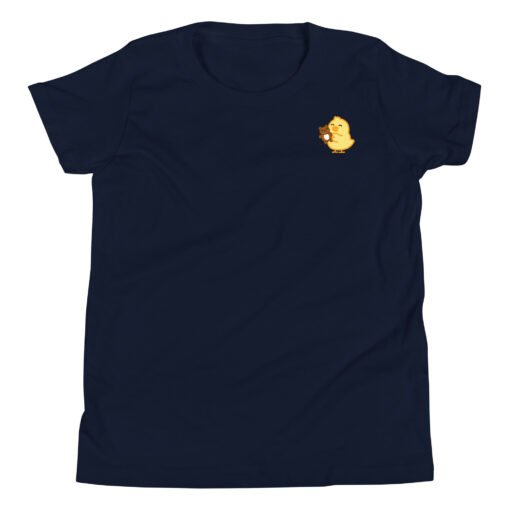 Youth Short Sleeve T-Shirt Baby Chick Teddybear - Image 3
