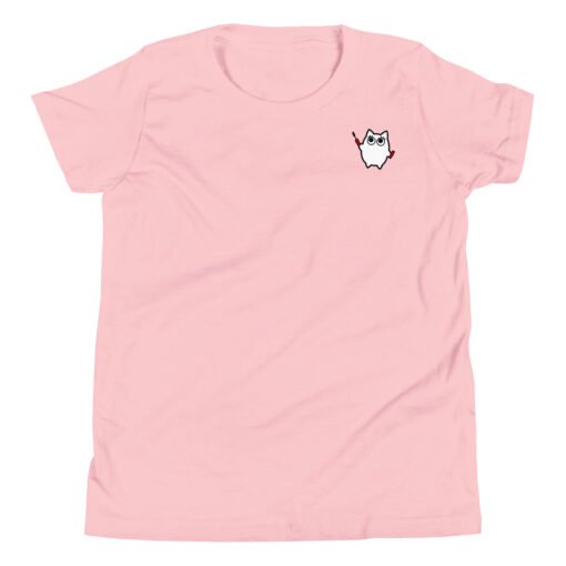 Youth Short Sleeve T-Shirt Little Ghost Makeup - Image 8