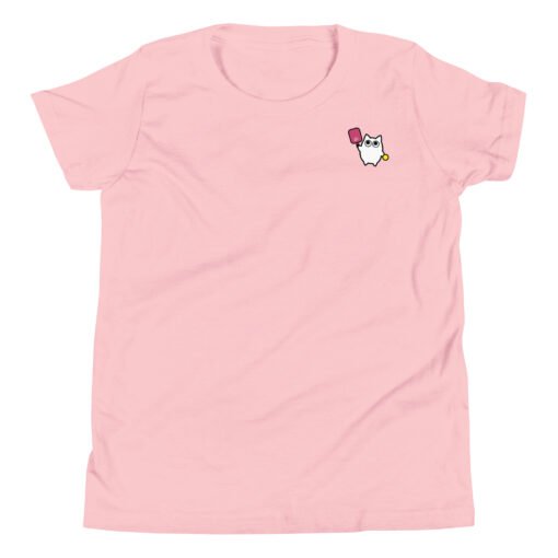 Youth Short Sleeve T-Shirt Little Ghost Pickleball - Image 8