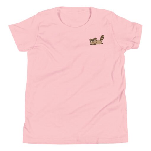Youth Short Sleeve T-Shirt Raccoon - Image 8