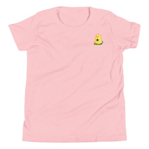 Youth Short Sleeve T-Shirt Baby Chick Green Tea - Image 8