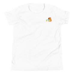 Youth Short Sleeve T-Shirt Gardening Capybara