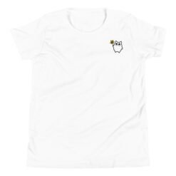 Youth Short Sleeve T-Shirt Little Ghost Flower
