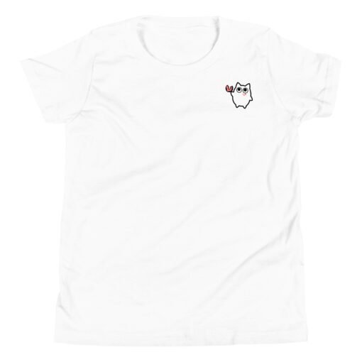 Youth Short Sleeve T-Shirt Little Ghost Donuts