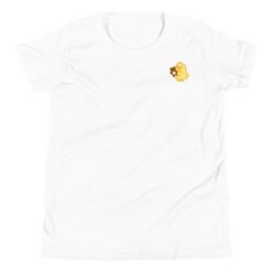 Youth Short Sleeve T-Shirt Baby Chick Teddybear
