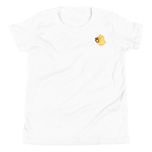 Youth Short Sleeve T-Shirt Baby Chick Teddybear