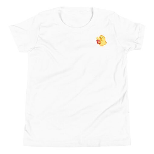 Youth Short Sleeve T-Shirt Baby Chick Potato Chips
