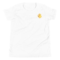 Youth Short Sleeve T-Shirt Baby Chick Coffee