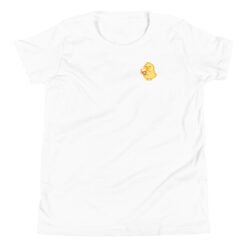 Youth Short Sleeve T-Shirt Baby Chick Coffee