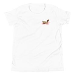 Youth Short Sleeve T-Shirt Raccoon Picnic