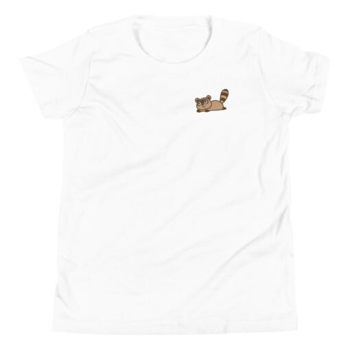Youth Short Sleeve T-Shirt Raccoon
