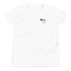 Youth Short Sleeve T-Shirt Little Ghost Cooking