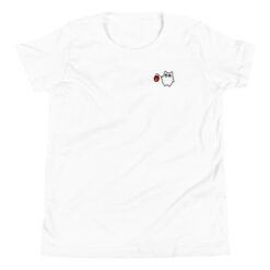 Youth Short Sleeve T-Shirt Little Ghost Lantern