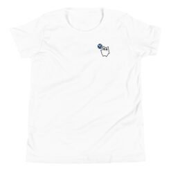 Youth Short Sleeve T-Shirt Little Ghost Volleyball