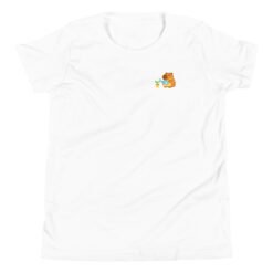 Youth Short Sleeve T-Shirt Gardening Capybara