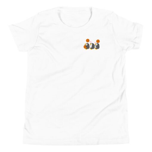 Youth Short Sleeve T-Shirt Penguin Team Basketball
